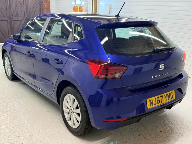 Seat Ibiza 1.0 Tsi Se Hatchback Euro 6 S S NJ67YMG Blue #4