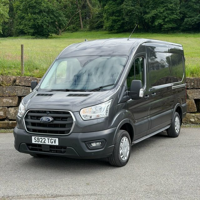 Ford Transit Custom 2022 2.0 290 Ecoblue Trend Panel Van Ma Grey