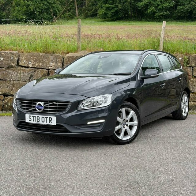 Volvo V60 2018 2.0 D2 Se Nav Estate Euro 6 Grey