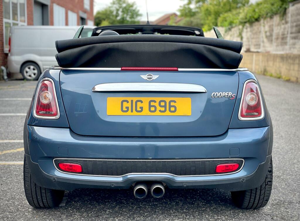 Mini Convertible Cooper Blue #8
