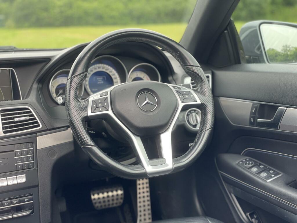 Mercedes-Benz E Class E220 Amg Line Bluetec Black #13