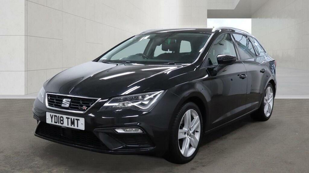 Seat Leon Estate 1.4 Tsi Fr Technology St Euro 6 Ss YD18TMT Black #2