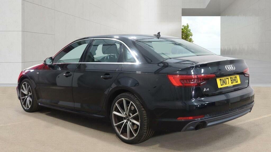 Audi A4 Saloon 2.0 Tfsi S Line Euro 6 Ss 201717 Black #3
