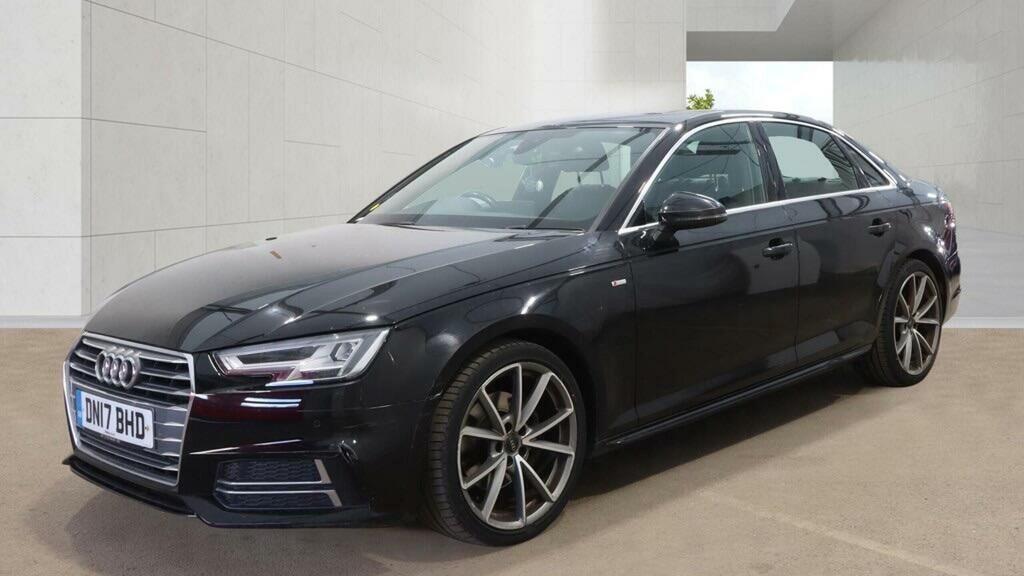 Audi A4 Saloon 2.0 Tfsi S Line Euro 6 Ss 201717 Black #2