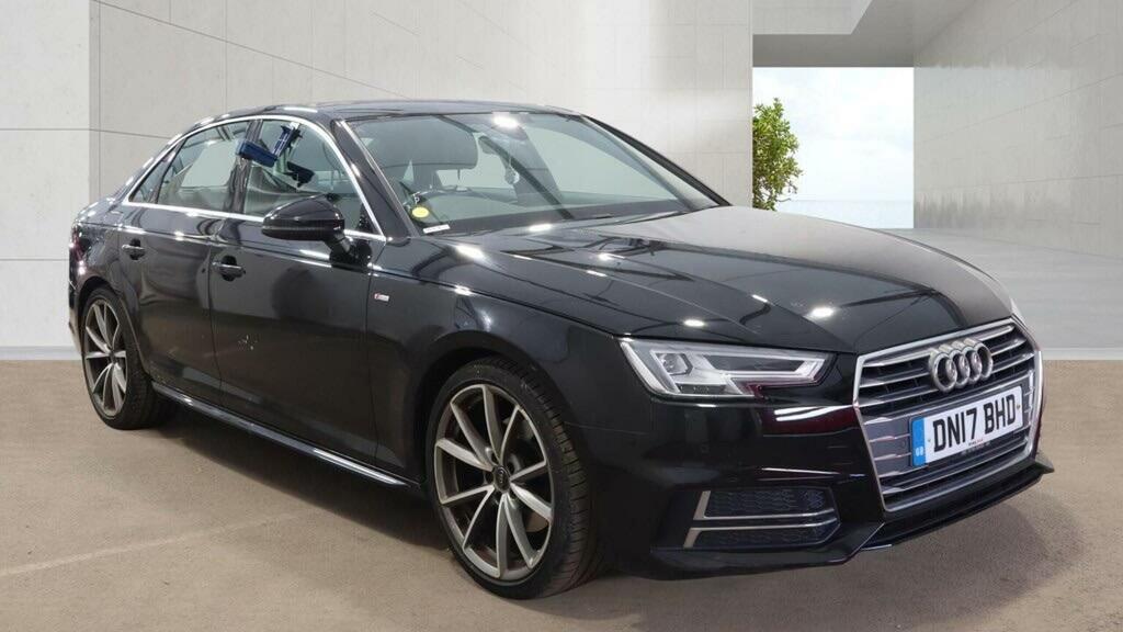 Audi A4 Saloon 2.0 Tfsi S Line Euro 6 Ss 201717 Black