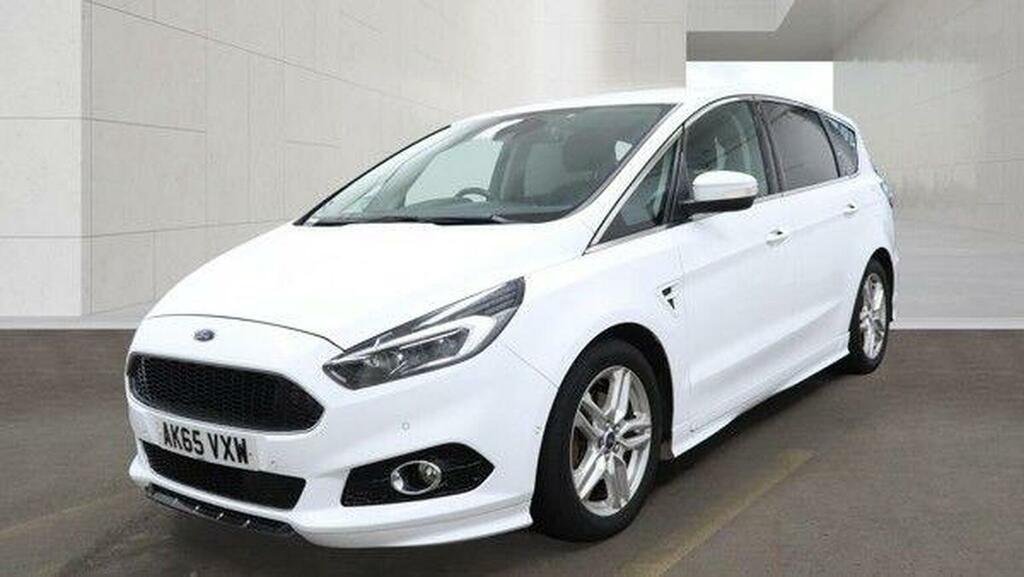 Ford S-Max 2.0 Tdci Titanium Sport Powershift Euro 6 Ss White #2