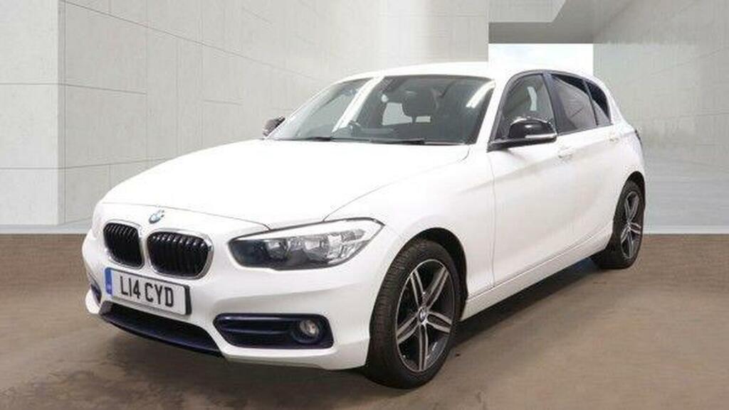 BMW 1 Series Hatchback 1.5 118I Sport Euro 6 Ss 20 L14CYD White #2