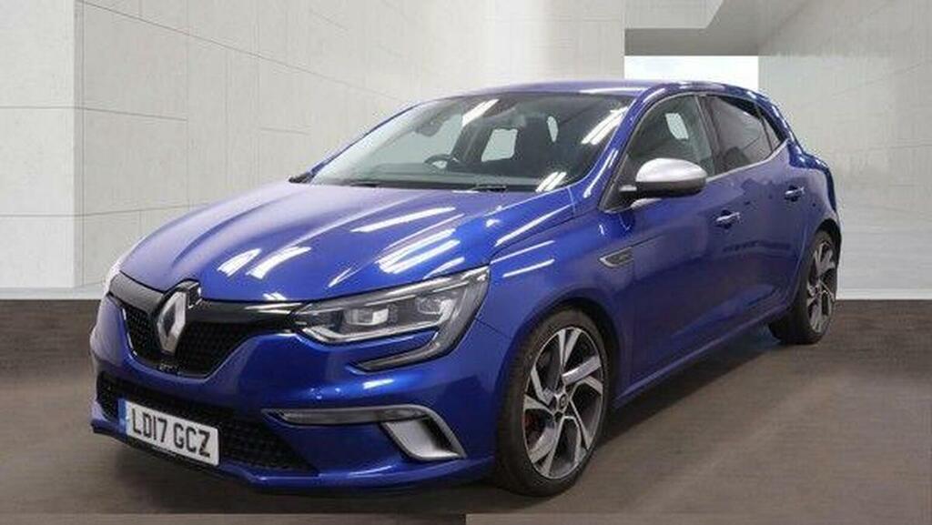 Renault Megane 1.6 Tce Gt Nav Edc Euro 6 Ss Blue #2