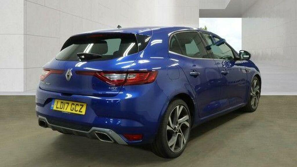 Renault Megane 1.6 Tce Gt Nav Edc Euro 6 Ss Blue #4