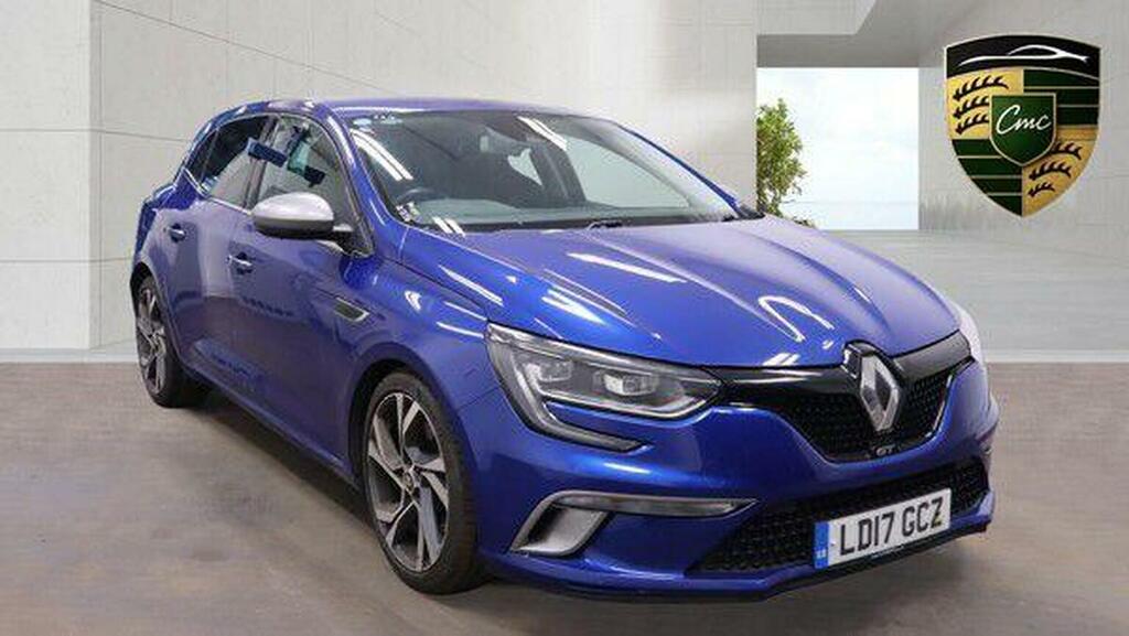 Renault Megane 1.6 Tce Gt Nav Edc Euro 6 Ss Blue