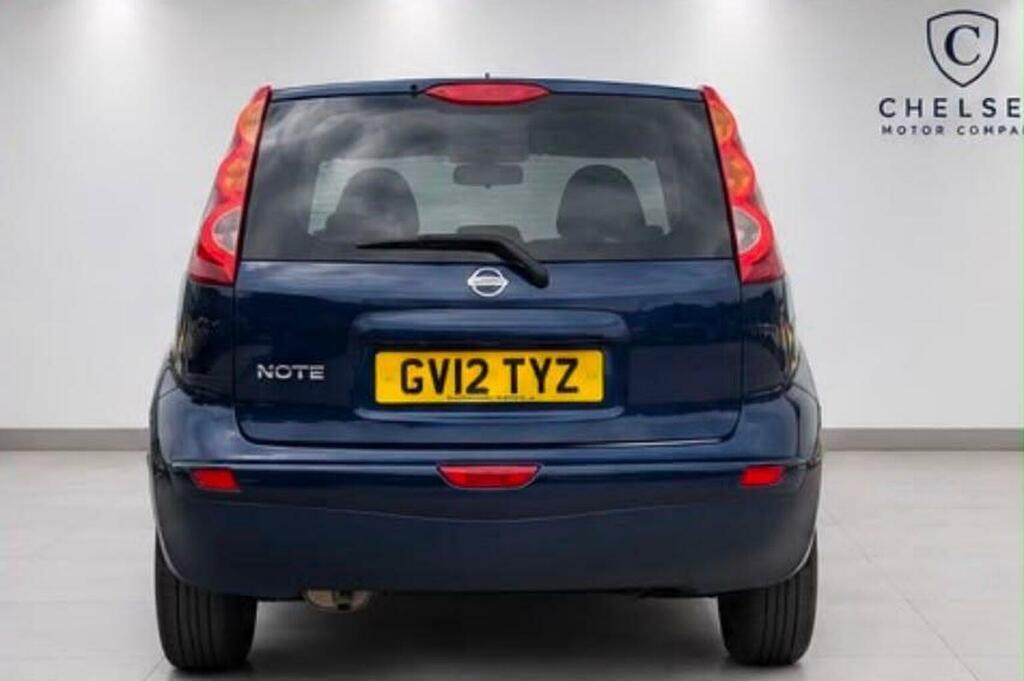 Nissan Note 1.6 16V N-tec Euro 5 Blue #4