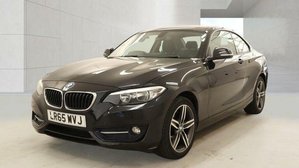 BMW 2 Series 1.5 218I Sport Euro 6 Ss Black #2