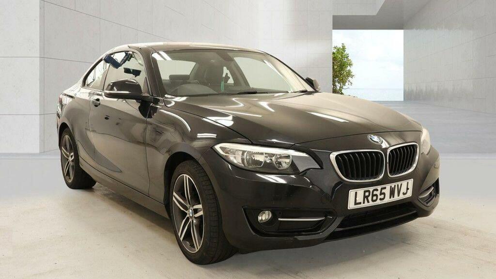 BMW 2 Series 1.5 218I Sport Euro 6 Ss Black