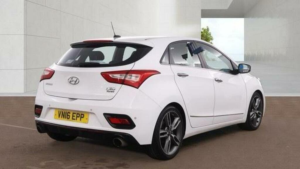Hyundai I30 1.6 T-gdi Turbo Euro 6 White #3