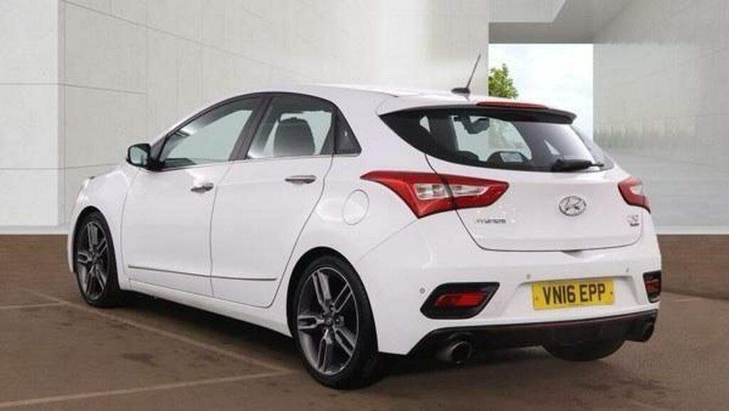 Hyundai I30 1.6 T-gdi Turbo Euro 6 White #4