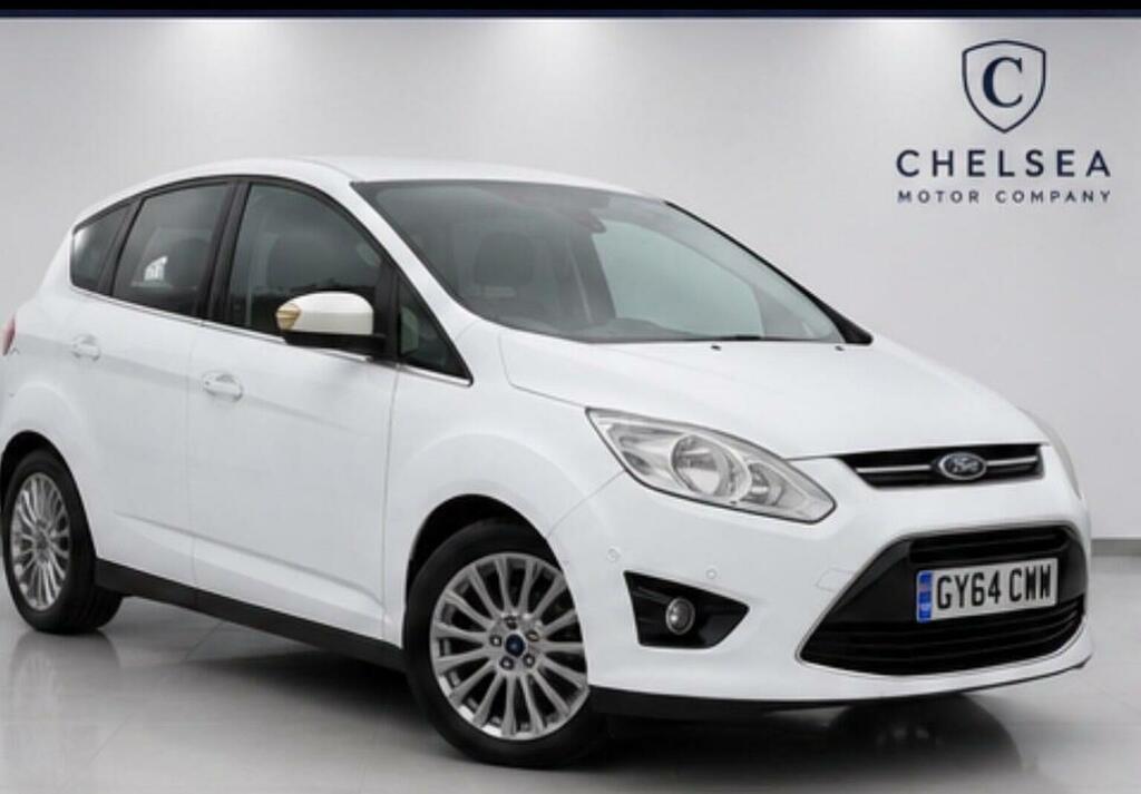Ford C-Max 1.0T Ecoboost Titanium Euro 5 Ss White