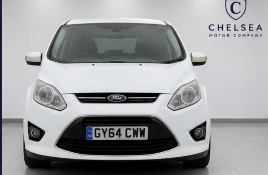 Ford C-Max 1.0T Ecoboost Titanium Euro 5 Ss White #2