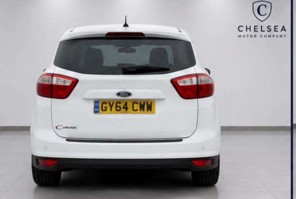 Ford C-Max 1.0T Ecoboost Titanium Euro 5 Ss White #5