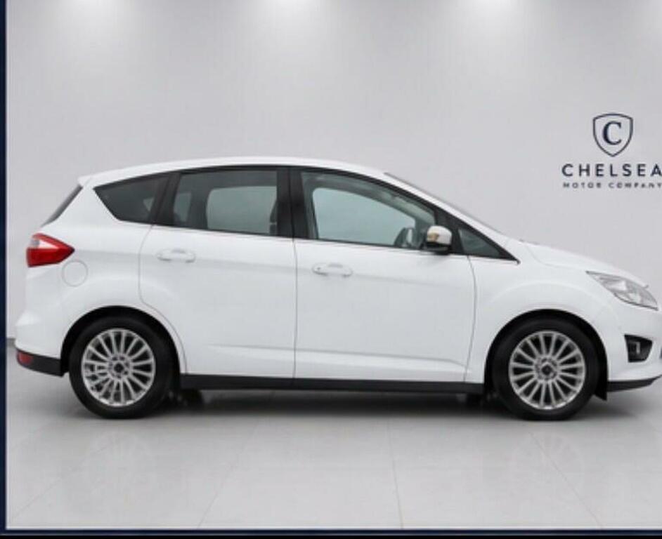 Ford C-Max 1.6 Tdci Titanium Euro 5 White #7