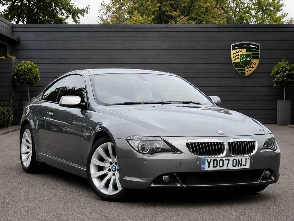 BMW 6 Series 4.8 650I V8 Sport Euro 4 Grey