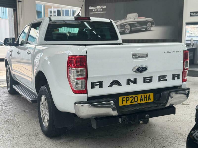 Ford Ranger Limited Ecoblue White #4