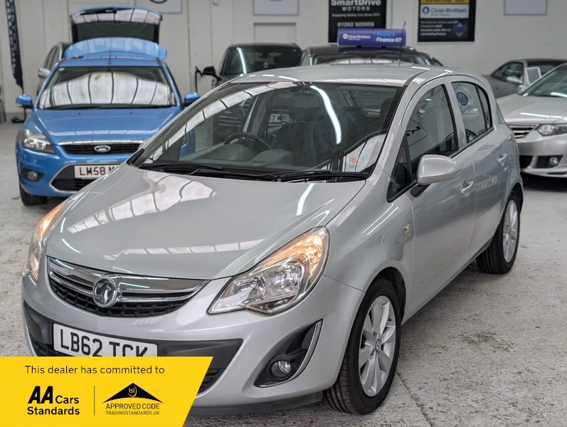 Vauxhall Corsa White #1