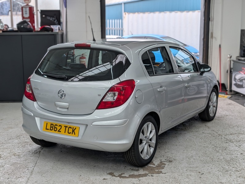 Vauxhall Corsa White #6