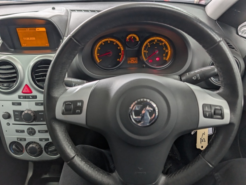 Vauxhall Corsa White #10