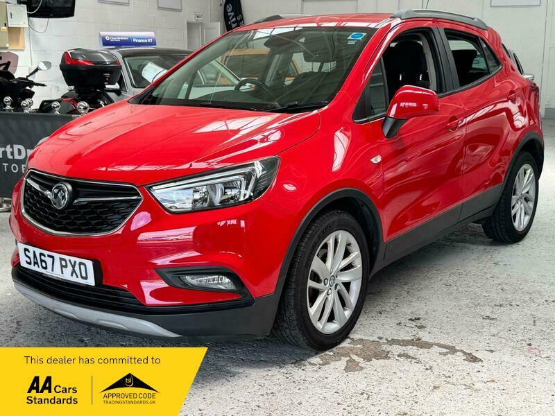 Vauxhall Mokka Design Nav Red