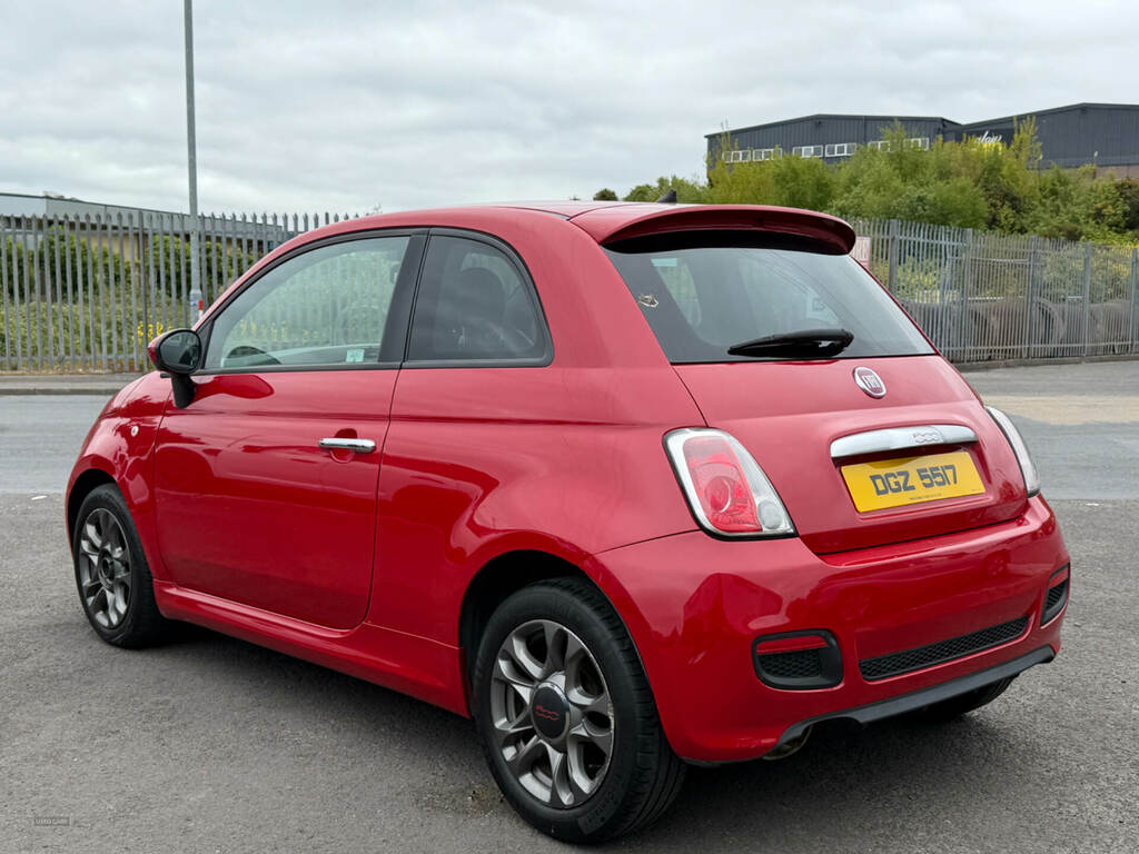 Fiat 500 1.2 S DGZ5517 Red #4