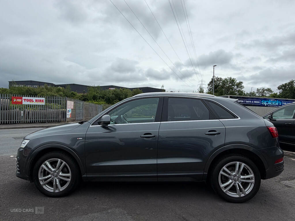 Audi Q3 2.0 Tdi S Line FV65VOT Grey #5