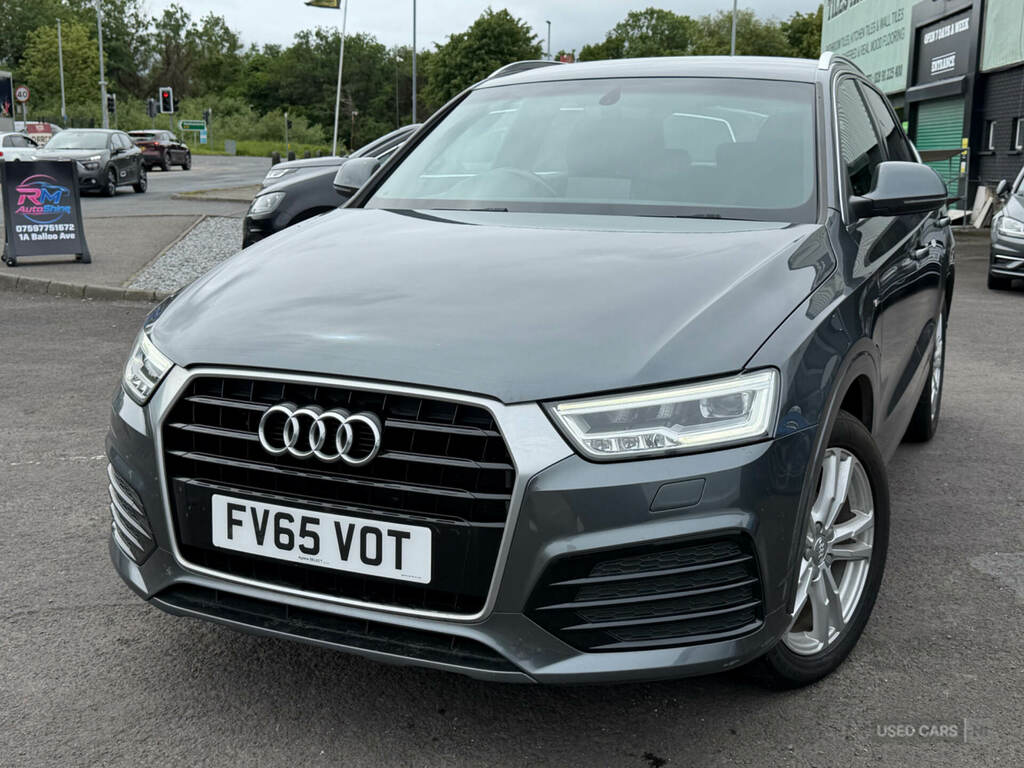 Audi Q3 2.0 Tdi S Line FV65VOT Grey #2