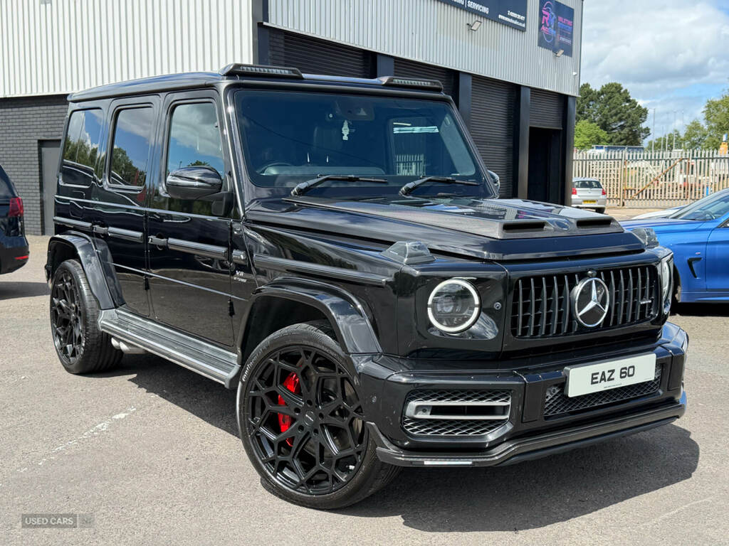 Mercedes-Benz G Class G63 9G-tronic Black