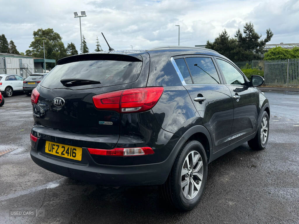 Kia Sportage 1.6 Gdi Isg 2 UFZ2416 Black #6