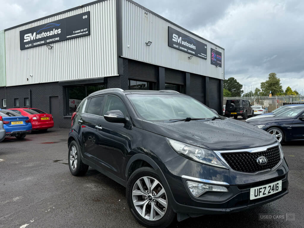 Kia Sportage 1.6 Gdi Isg 2 UFZ2416 Black #3