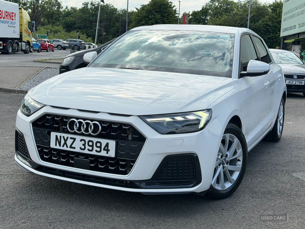 Audi A1 30 Tfsi Sport NXZ3994 White #2