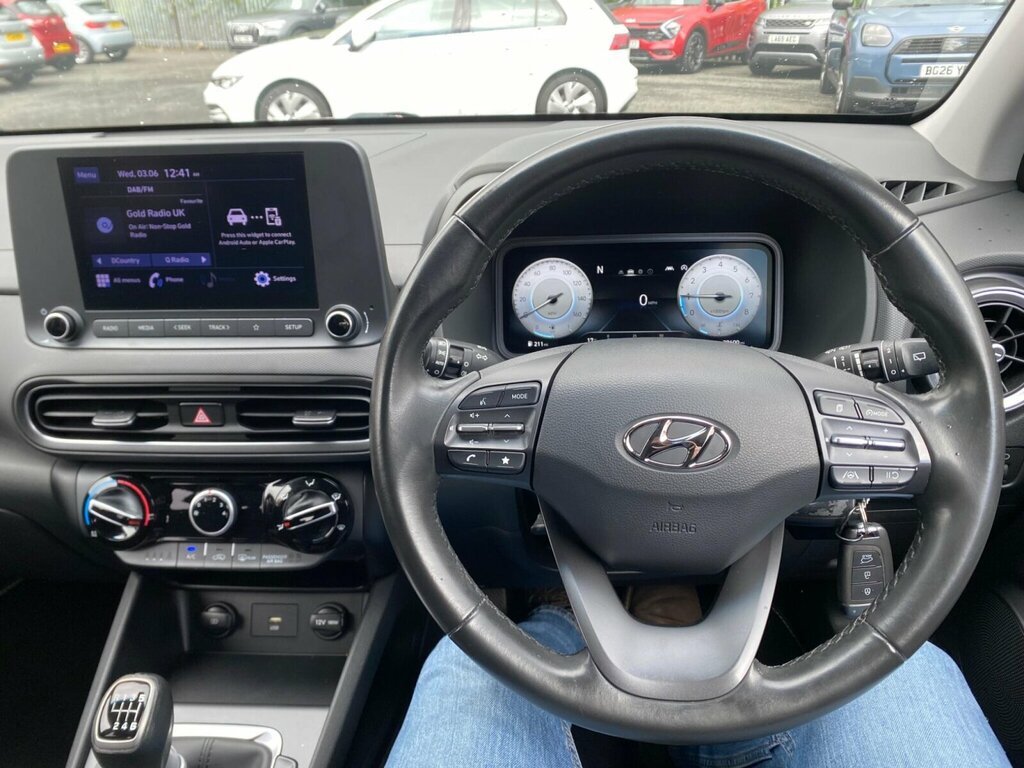 Hyundai Kona 1.0 T-gdi Mhev Se Connect Suv Hybrid Ma Red #38