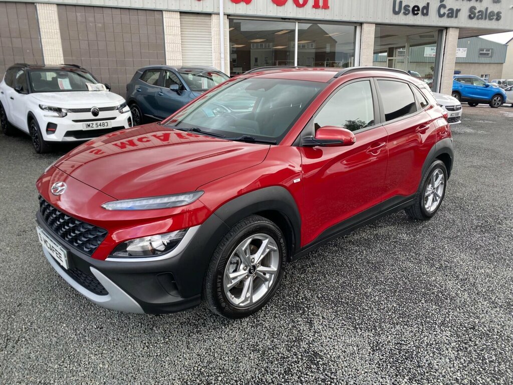 Hyundai Kona 1.0 T-gdi Mhev Se Connect Suv Hybrid Ma Red #9