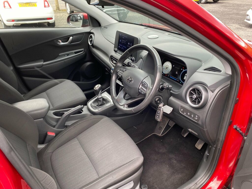 Hyundai Kona 1.0 T-gdi Mhev Se Connect Suv Hybrid Ma Red #21