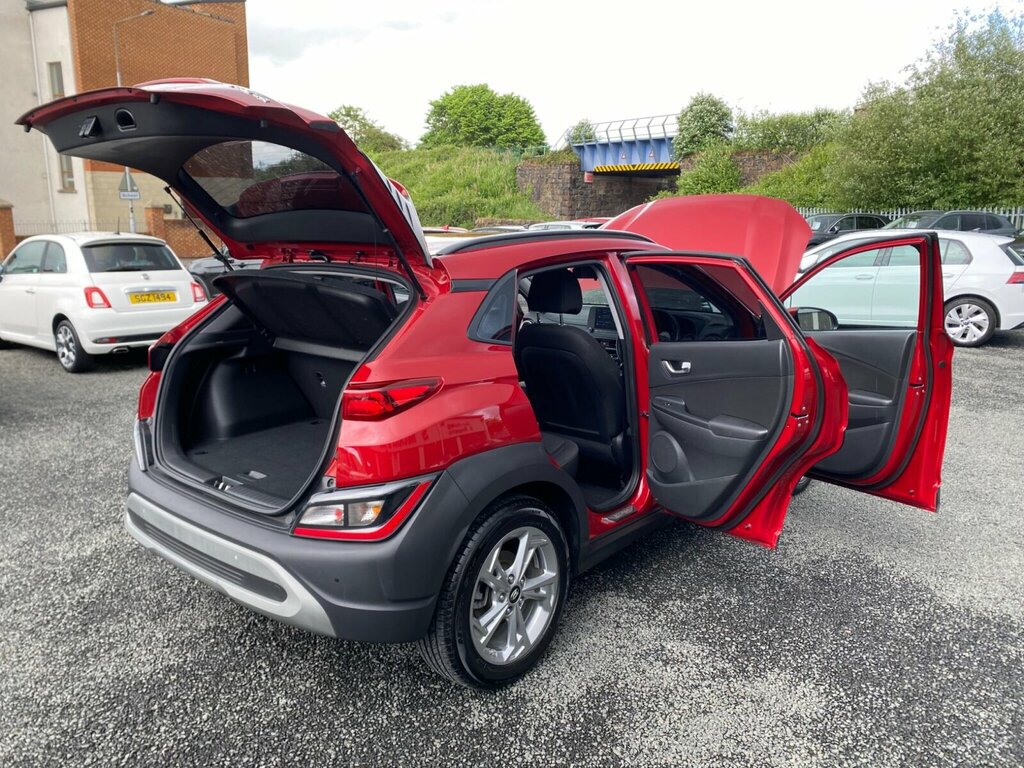 Hyundai Kona 1.0 T-gdi Mhev Se Connect Suv Hybrid Ma Red #13
