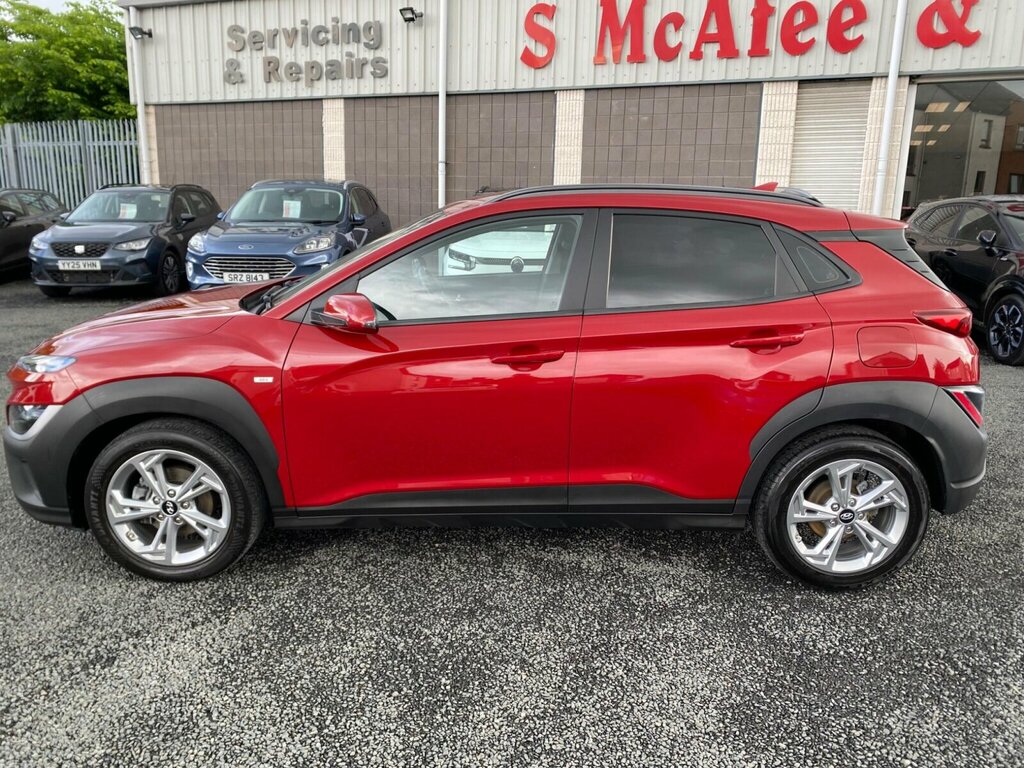 Hyundai Kona 1.0 T-gdi Mhev Se Connect Suv Hybrid Ma Red #8