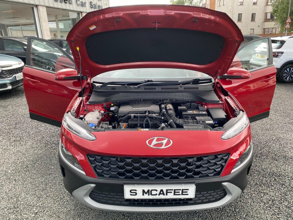 Hyundai Kona 1.0 T-gdi Mhev Se Connect Suv Hybrid Ma Red #10
