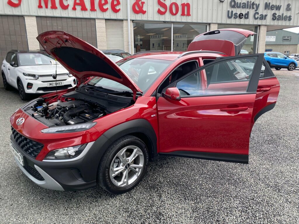 Hyundai Kona 1.0 T-gdi Mhev Se Connect Suv Hybrid Ma Red #16