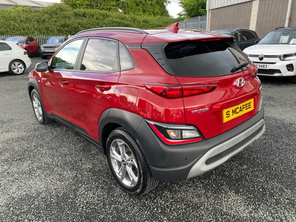 Hyundai Kona 1.0 T-gdi Mhev Se Connect Suv Hybrid Ma Red #7