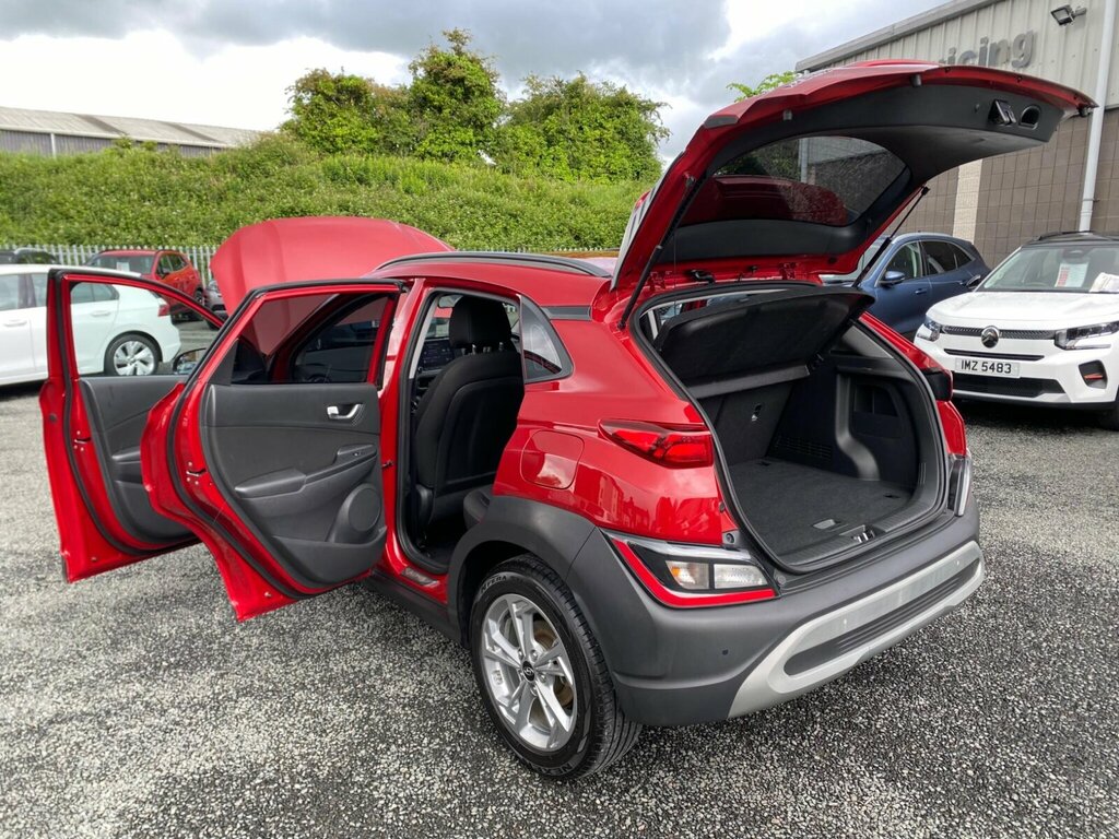 Hyundai Kona 1.0 T-gdi Mhev Se Connect Suv Hybrid Ma Red #15