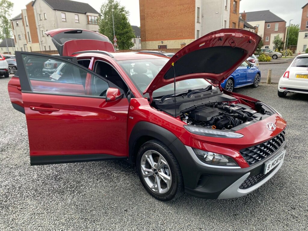 Hyundai Kona 1.0 T-gdi Mhev Se Connect Suv Hybrid Ma Red #11
