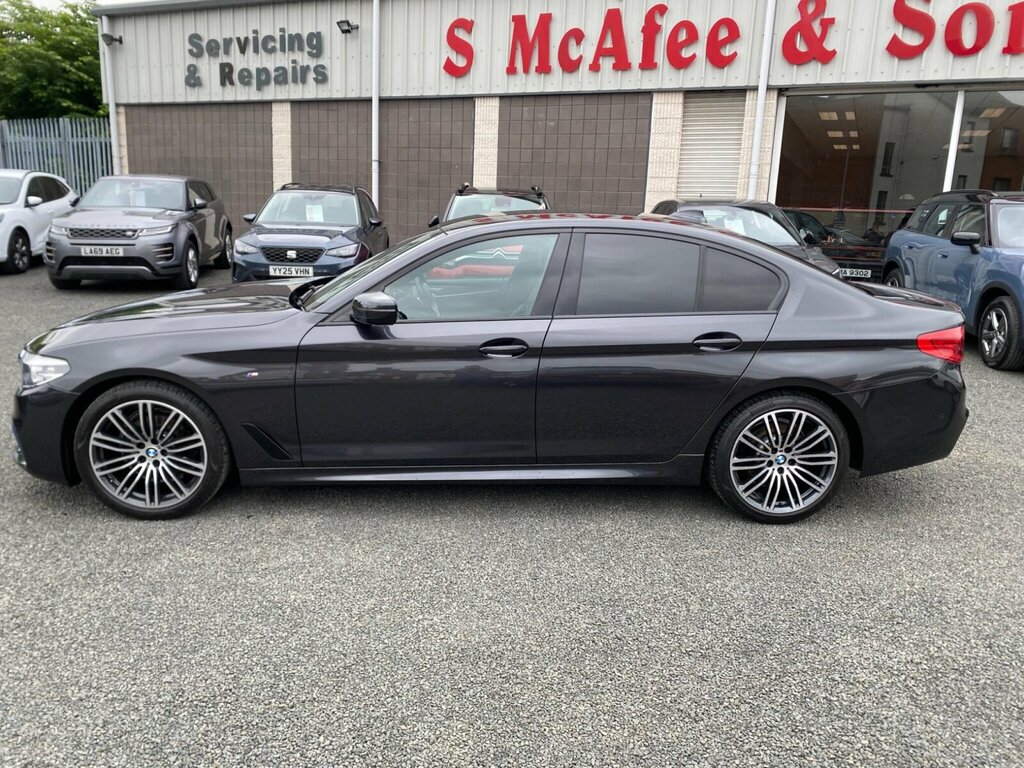 BMW 5 Series Se White #8
