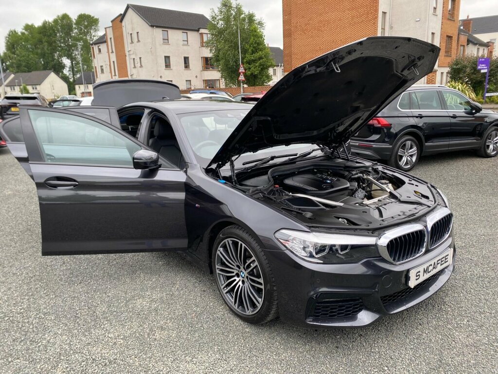 BMW 5 Series Se White #15
