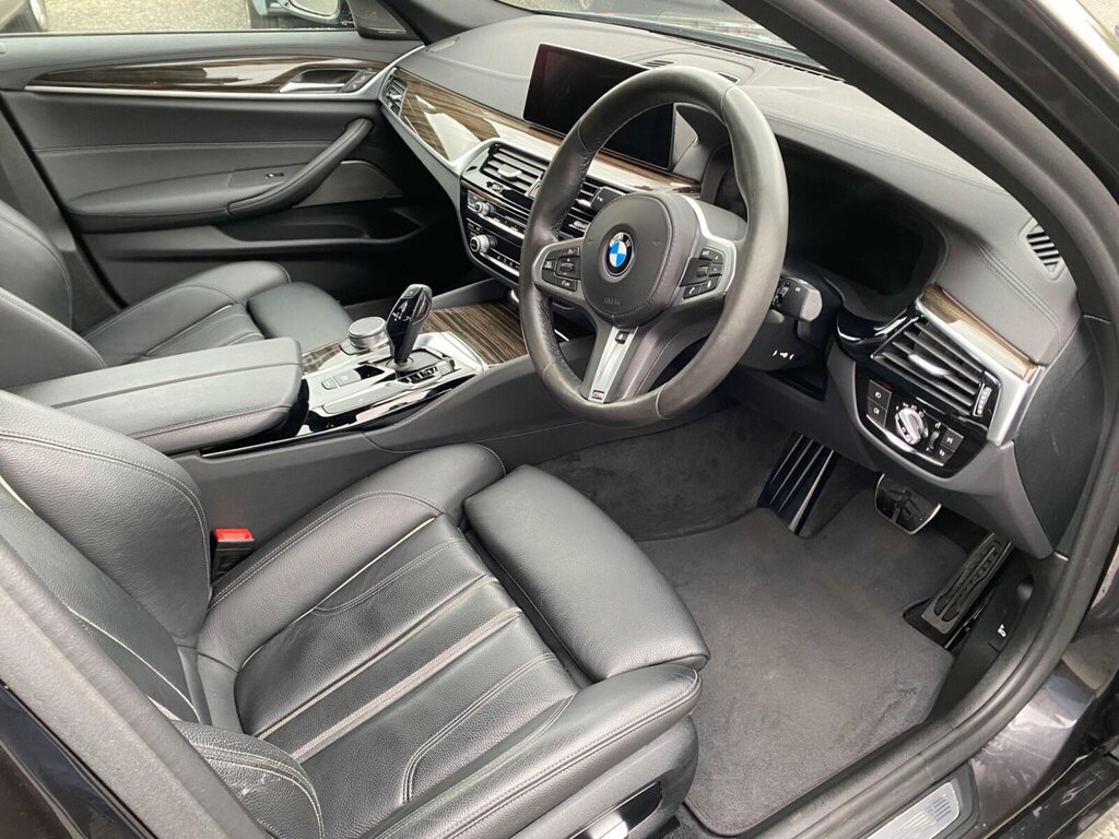 BMW 5 Series Se White #26