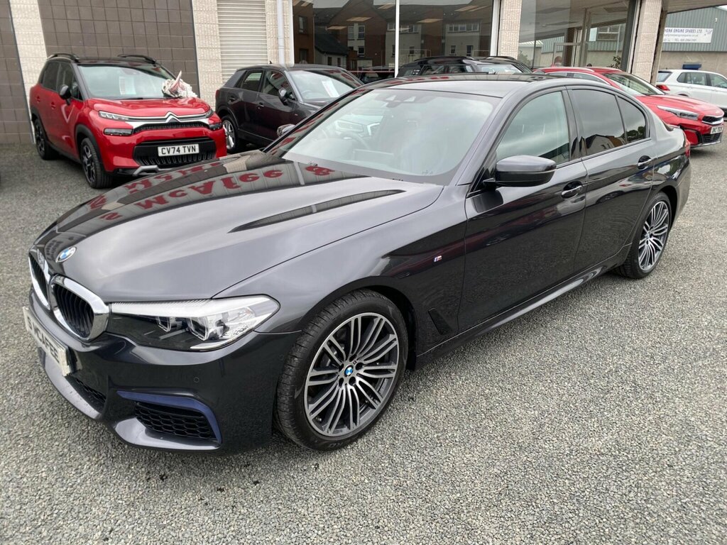 BMW 5 Series Se White #9